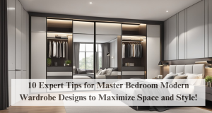 Master Bedroom Modern Wardrobe Designs for Elegant Bedrooms