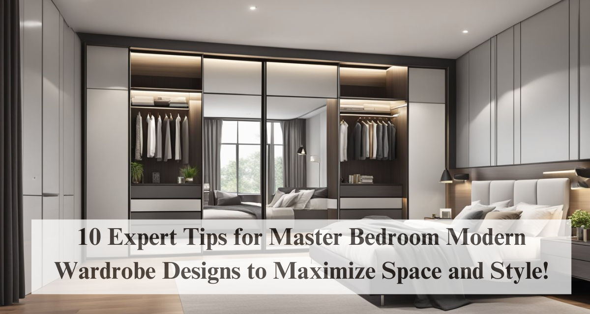 Read more about the article 10 Expert Tips for Master Bedroom Modern Wardrobe Designs for Bedroom to Maximize Space and Style!