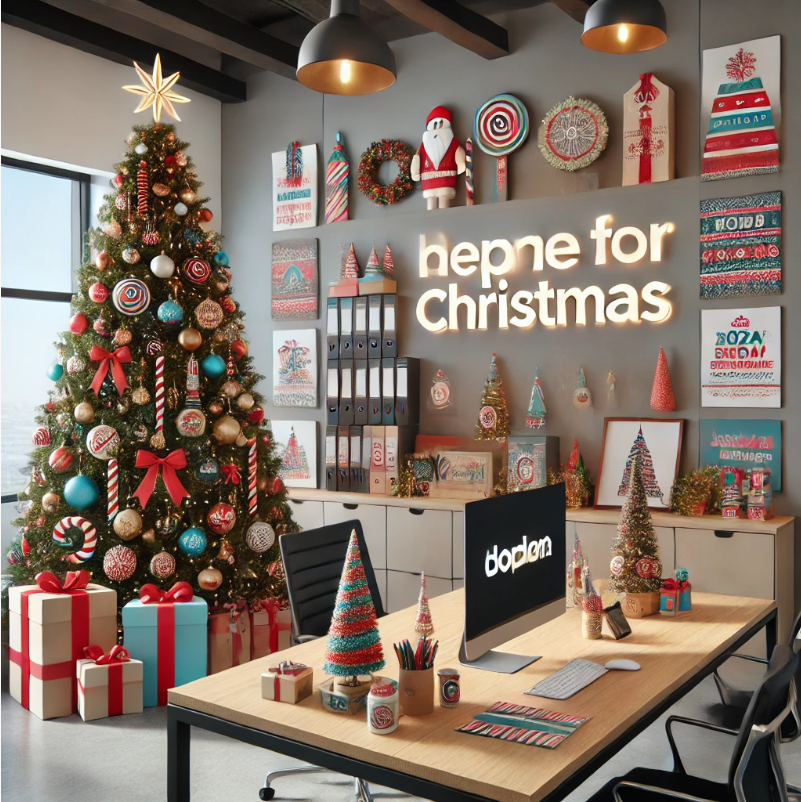 Incorporate Company Branding into the Festive Decor of Christmas