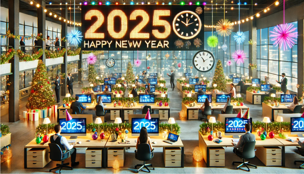 Interactive Decorations​ Office Decoration for New Year 2025