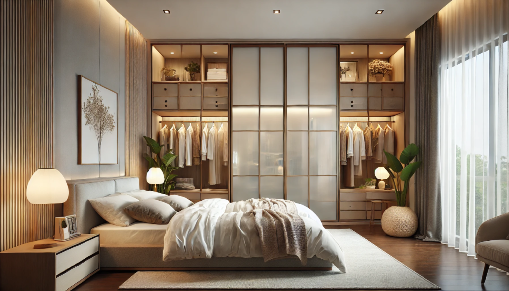 Double Wardrobe Designs for Shared Master Bedrooms