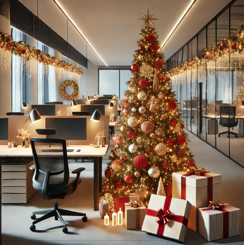 Statement Christmas Tree for Workspace