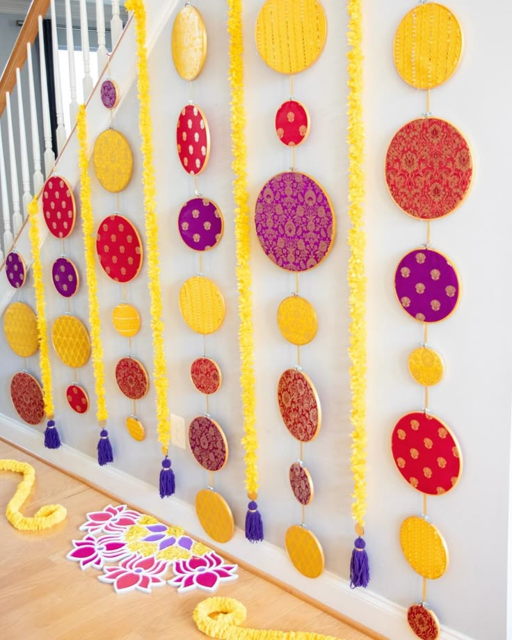 holi DIY Paper & Fabric Garlands: Add a Handmade Touch​ at home