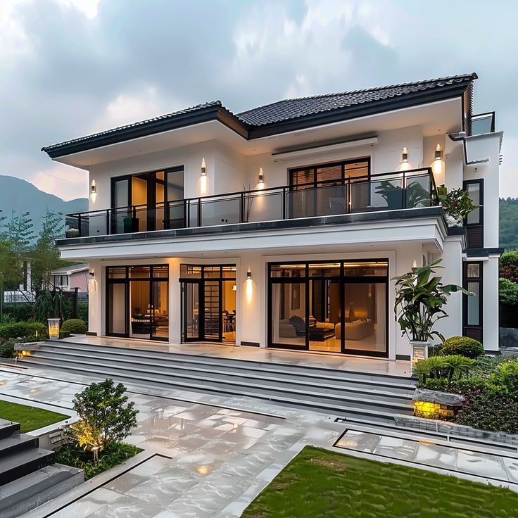 Luxury Villa-Style two floor house